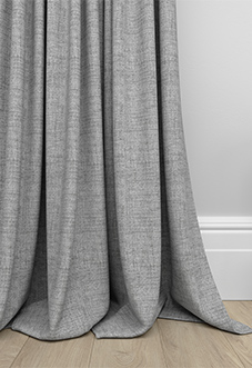 Melrose (Blackout), Wool Grey - Made to Measure Curtains